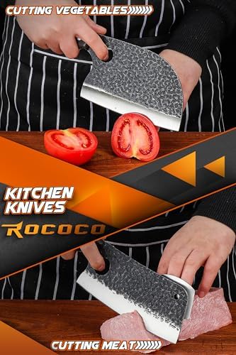 ROCOCO Butcher Cleaver Knife Set