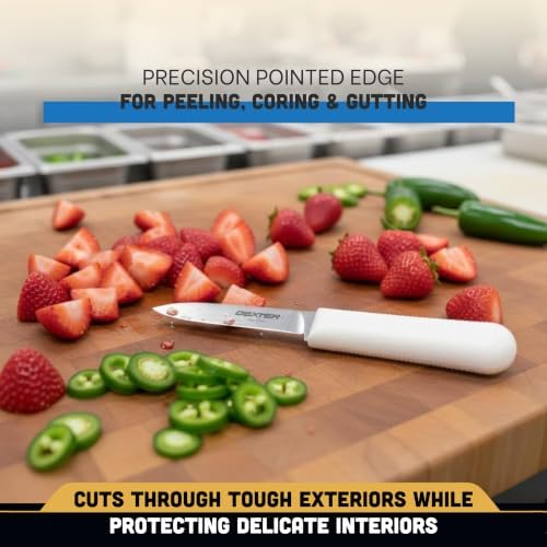 Dexter Sani-Safe 3-Pack of 3¼ Paring Knives, DEXSTEEL Blades