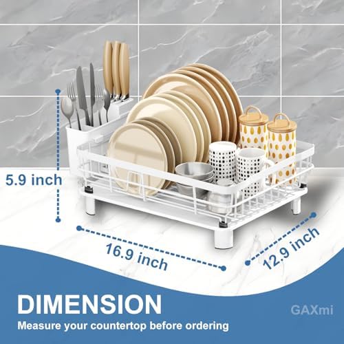 GAXmi Dish Drying Rack with Drainboard