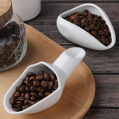 Ceramic Coffee Bean Dosing Cup Coffee Bean Measuring Scoop