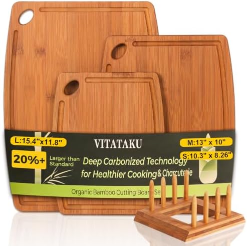 Extra Large Bamboo Cutting Board, Wood Cutting Boards