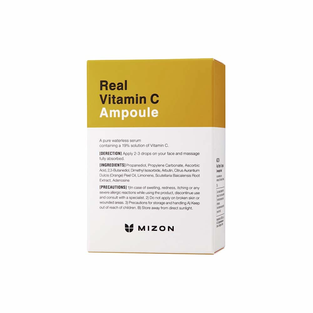 19% Pure Vitamin C Ampoule - Highly Concentrated Waterless Serum