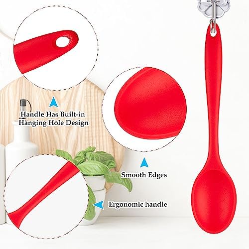 4 Pcs Mixing Spoons for Cooking