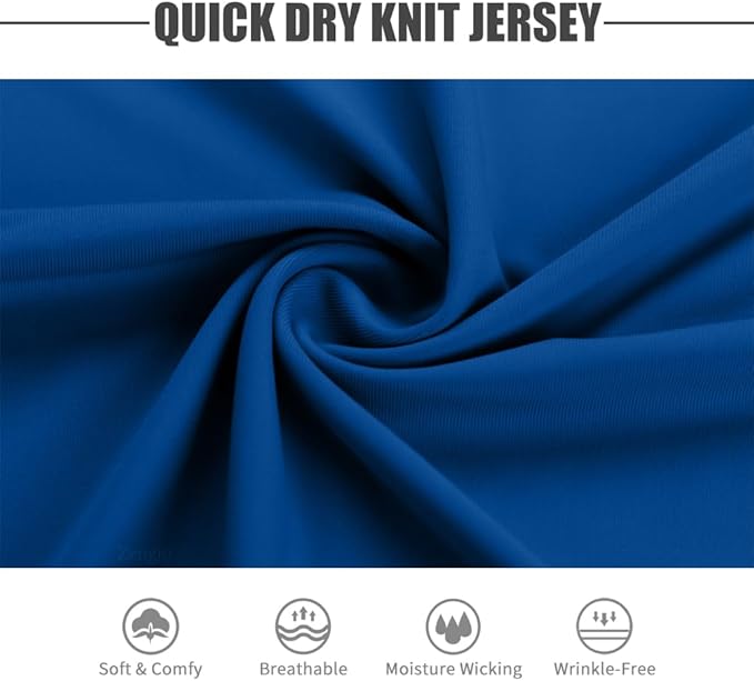 Men's Quick Dry Athletic Gym T-Shirt Moisture Wicking Workout Tee