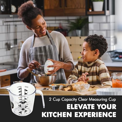 Chef Craft Select Plastic Measuring Cup, 2 Cup
