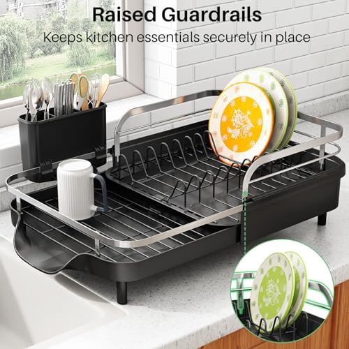 SAYZH Expandable Dish Drying Rack