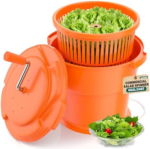WantJoin Commercial Salad Spinner