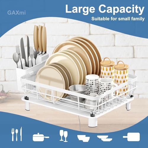 GAXmi Dish Drying Rack with Drainboard
