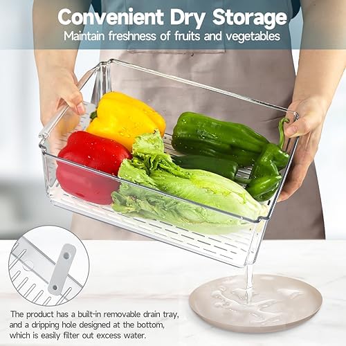 14 Pack Fridge Organizers and Storage