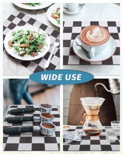 AMOAMI Dish Drying Mat for Kitchen Counter-Coffee Mat Bar Accessories, Hide