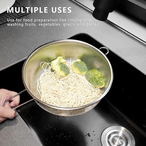 Metal Fine Mesh Strainer and Colander