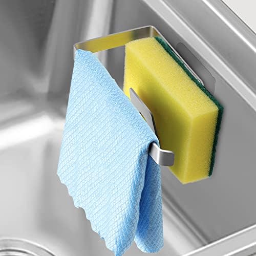 GAViA Sink Caddy, Stainless Steel Removable Sponge Holder