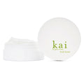 A container of kai Body Butter featuring a clean, minimalist white and green aesthetic.