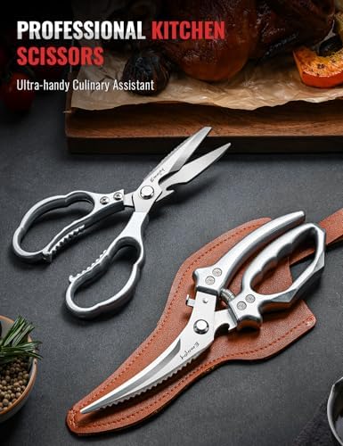 Emojoy 2-Piece Kitchen Scissors Set