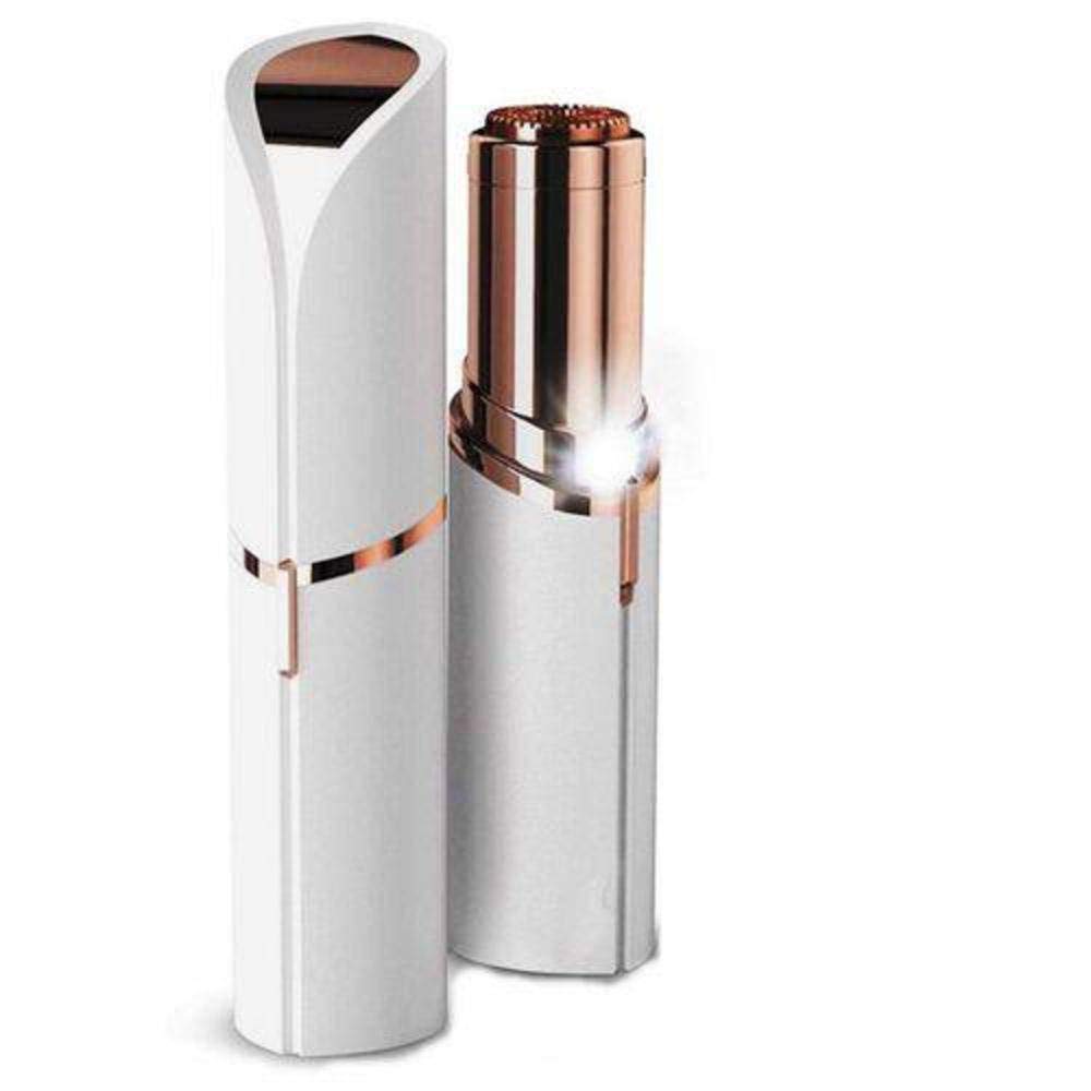 18K Gold-Plated Painless Facial Hair Remover – Portable, Hypoallergenic & Gentle for Daily Use