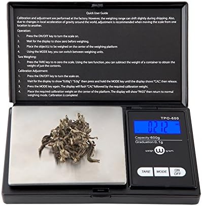 Weigh Gram Digital Pocket Gram Scale 600g x 0.1g High Precision