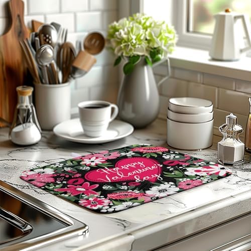 Heart Dish Drying Mat