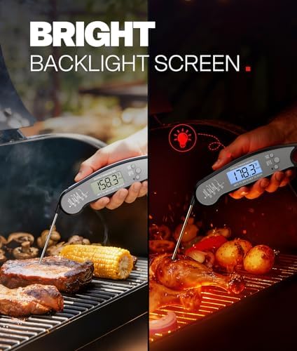 Instant Read Digital Meat Thermometer, Food Thermometer