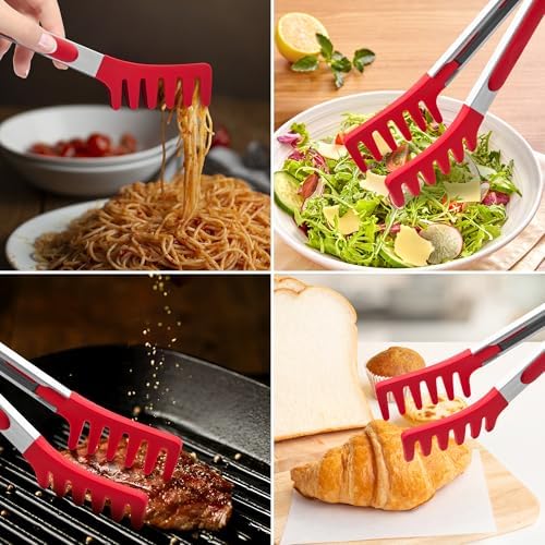 2 PCS Pasta Tong Spaghetti Tongs