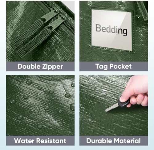 TICONN 2 Pack Extra Large Moving Bags Heavy Duty