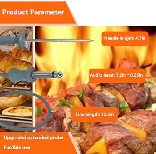 WB20T10024 GE Oven Meat Probe Replacement 21-Inch