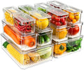 14 Pack Fridge Organizers and Storage