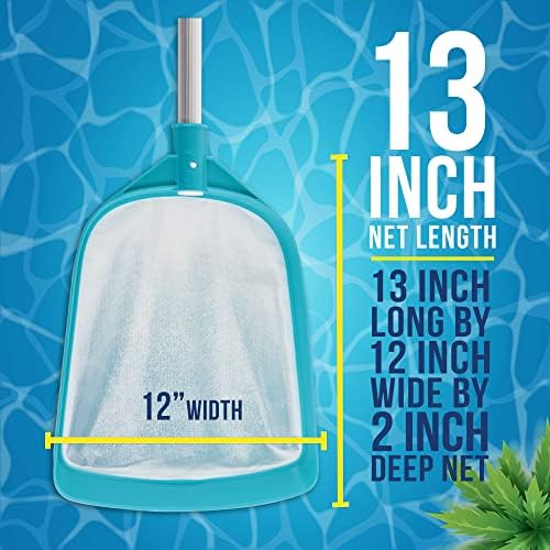 U.S. Pool Supply Professional Swimming Pool 6 Foot Leaf Skimmer Net