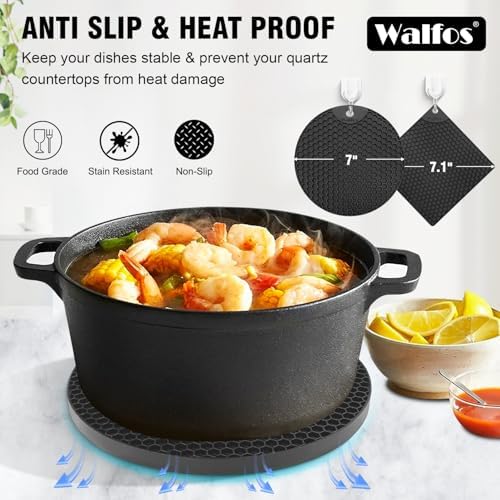 Walfos Silicone Trivet Mats