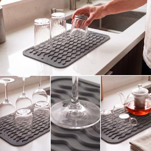 MicoYang Silicone Dish Drying Mat