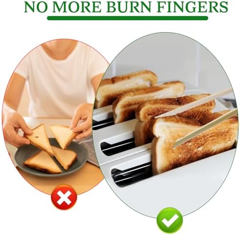 KALIONE 20 Pcs Mini Wooden Tongs Disposable Cooking Utensils Bamboo Tongs