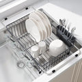 JASIWAY Gray Dish Drying Rack in Sink, Dish Drainer