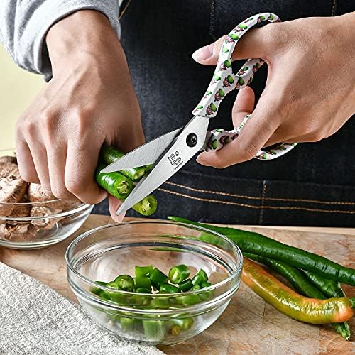 Linoroso Kitchen Scissors Heavy Duty Kitchen Shears