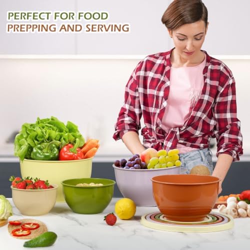 Greentainer Plastic Mixing Bowls
