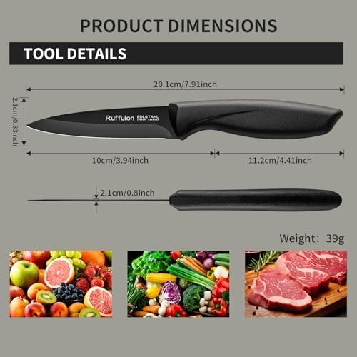 Paring Knife, Straight Blade