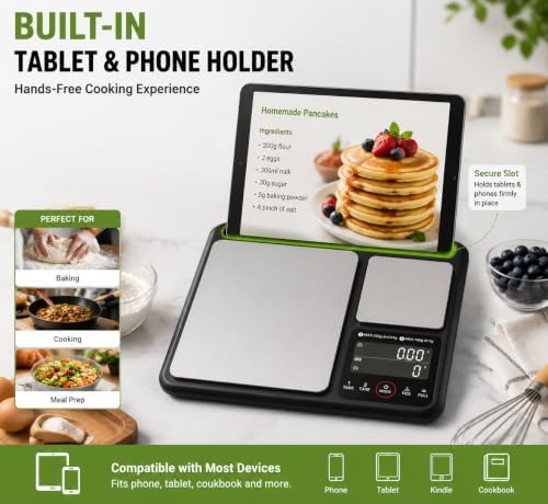 0.001oz/22lb Professional Dual Platform Food Scale Baking Scale