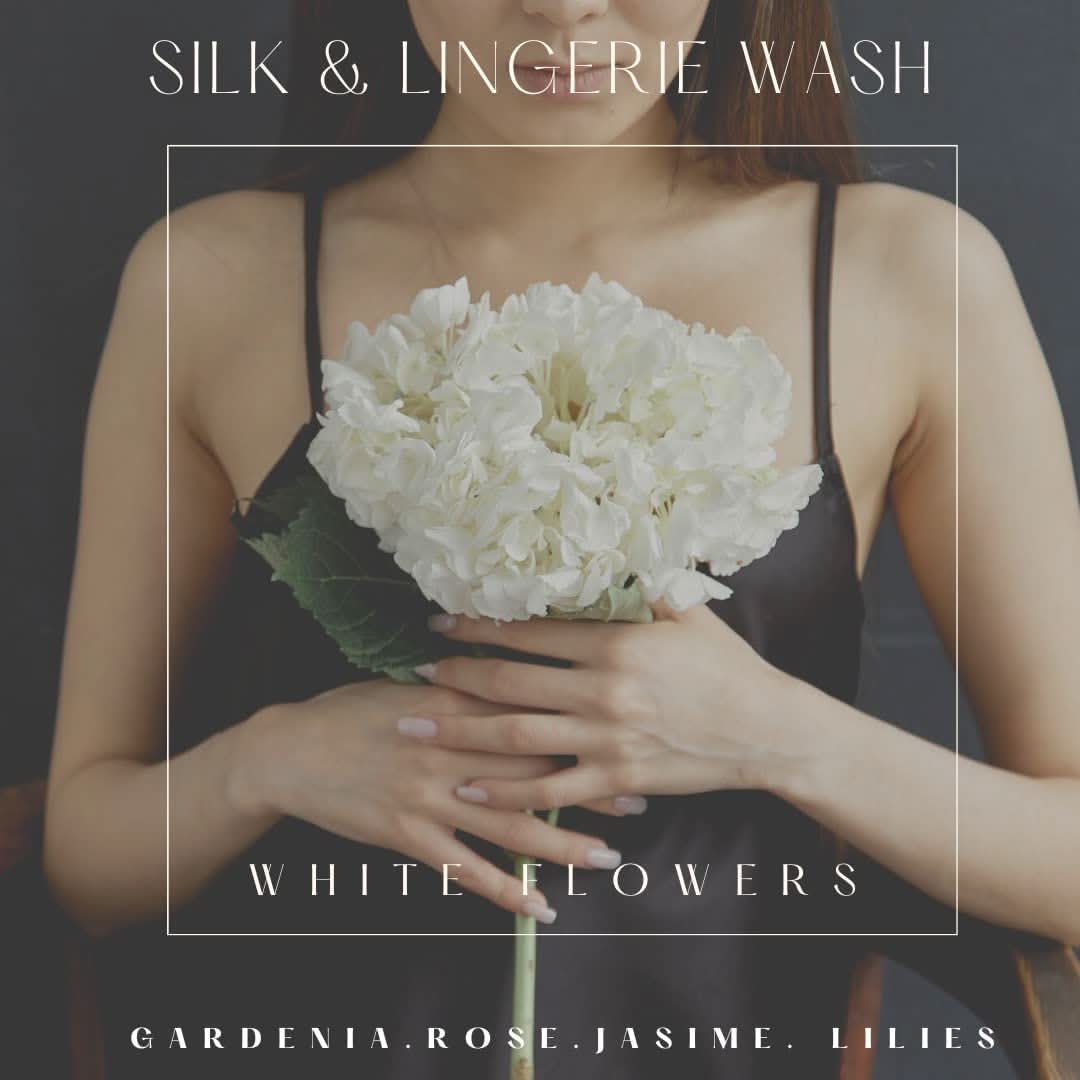 Le Blanc White Flowers Silk & Lingerie Wash 64 oz Liquid Detergent