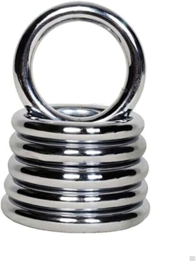 ZooBoo 2pcs Wing Chun Stainless Steel Training Rings (Pair) – Yeung Sau & Sticky Hand Strength Training for Wing Tsun, Siu Lum, and Kung Fu Practitioners