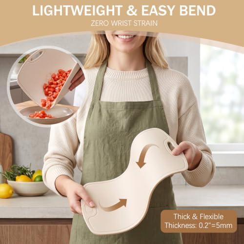 16.5 x 11 Inch Extra Large Thick Silicone Cutting Boards