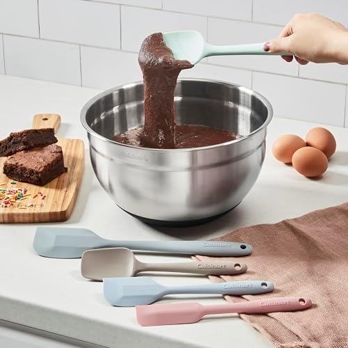 Cuisinart High Heat Resistant Silicone Spatulas, CTG-00-5SP