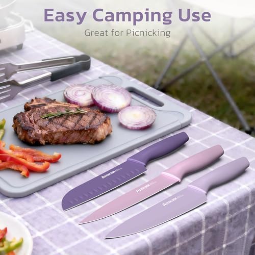 Astercook Knife Set, 13 Pieces Kitchen Knives Set
