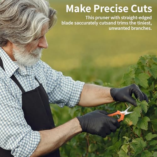 4 Pack Garden Pruning Shears, Stainless Steel Shears, Gardening Shears Scissors