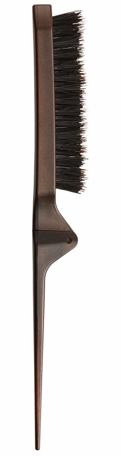 Olivia Garden Style-Up foldable teasing hair brush in a folded compact position