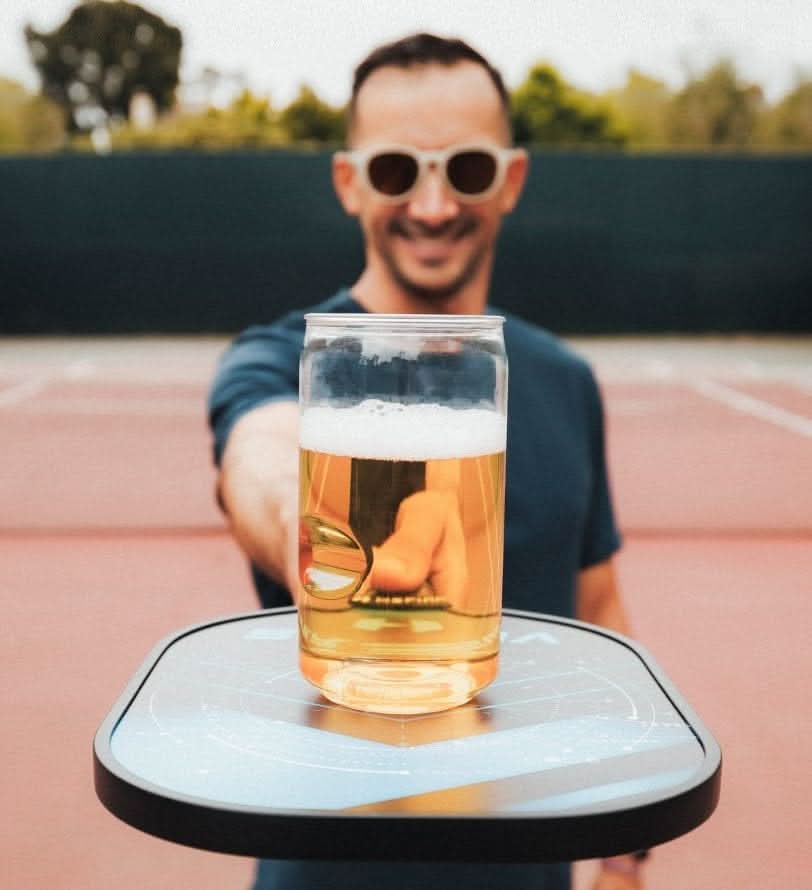 Unbreakable Beer Can Shaped Glasses 16 oz, Set of 12