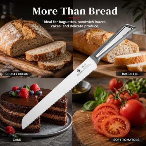 imarku Serrated Bread Knife