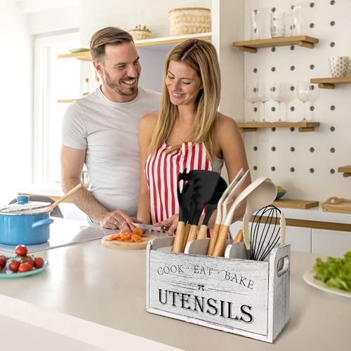 Farmhouse Kitchen Utensil Holder