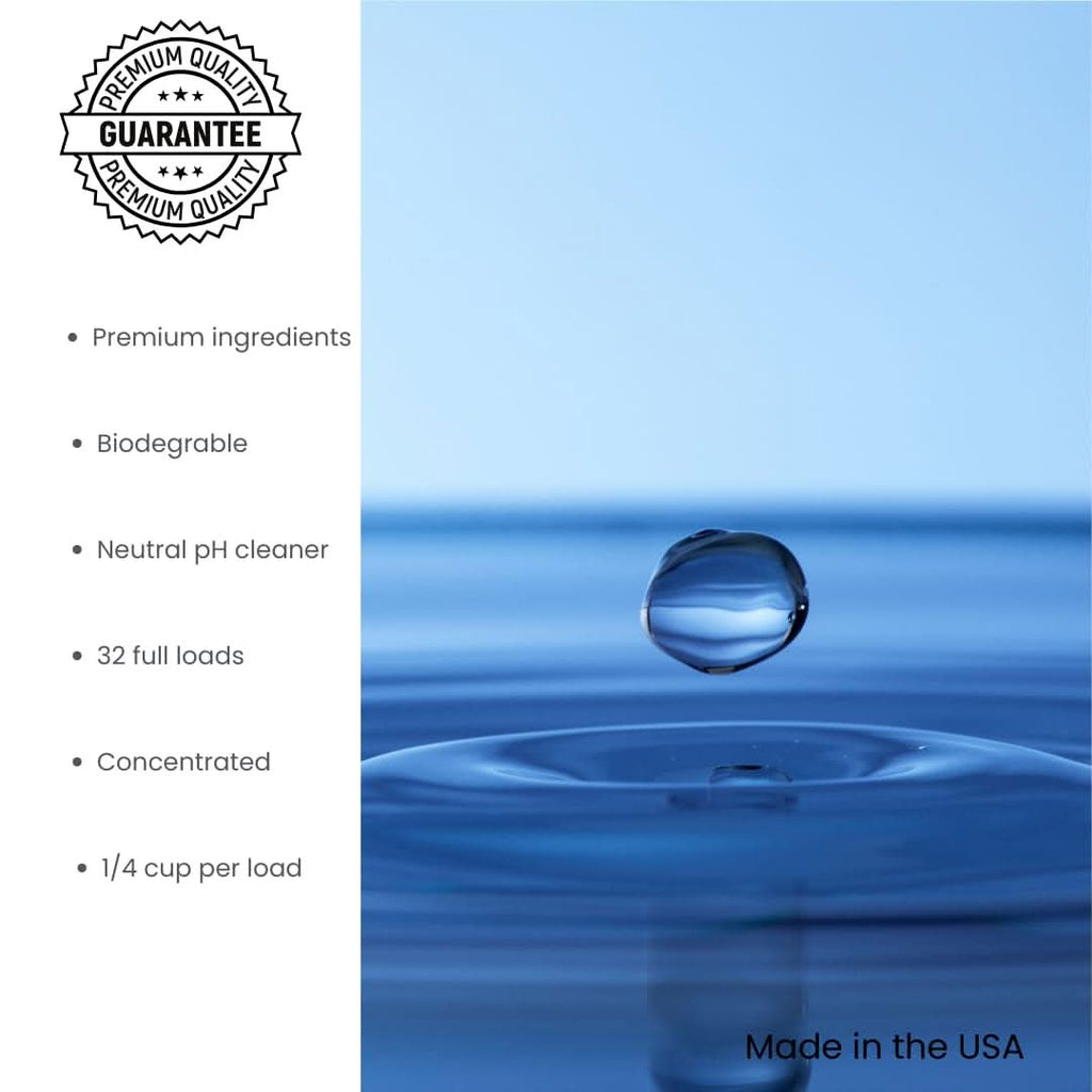 Fragrance-Free Linen Wash 64 oz Laundry Cleaner for Fine Linens