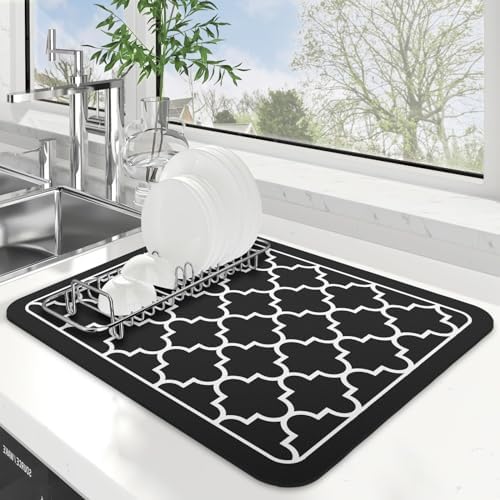 Dish Drying Mat Absorbent Dish Drying Mats