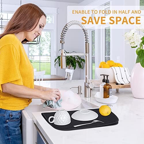 FRESHMINT Dish Drying Mats 2 Pack