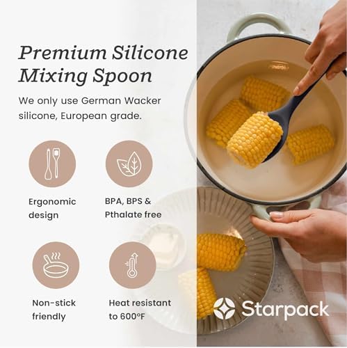 Starpack 'Mix it Up' Premium Silicone Cooking Spoons