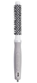 Olivia Garden 1/2 inch Ceramic + Ion round thermal brush in grey and white